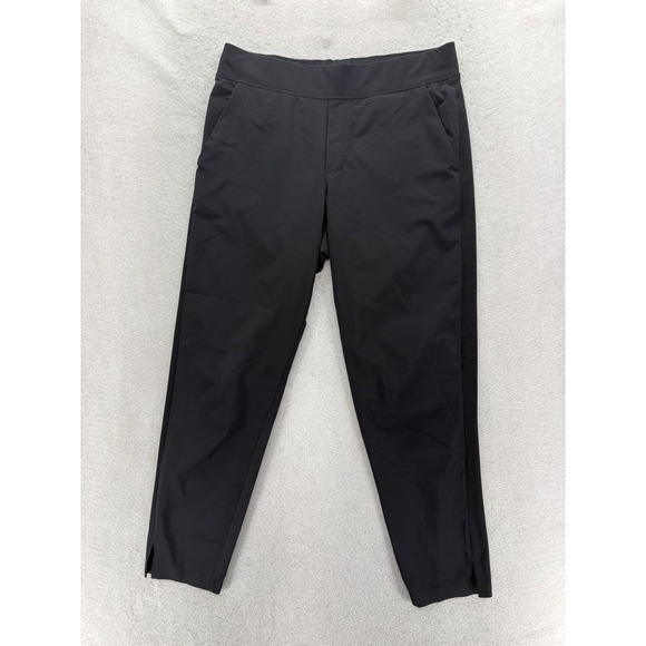 Athleta Pants - Athleta Brooklyn Ankle Womens Pants 6 Black Featherweight Stretch UPF 40+ Travel